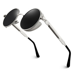 Round Steampunk Sunglasses MJ372