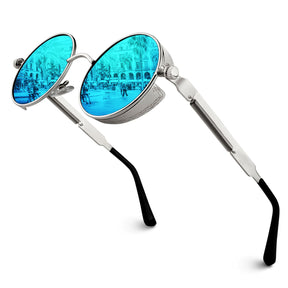 Round Steampunk Sunglasses MJ372