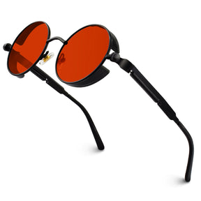 Round Steampunk Sunglasses MJ372